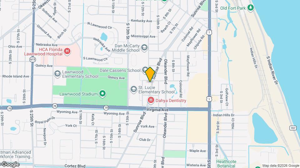 2003 Sunrise Blvd Map and Location Details
