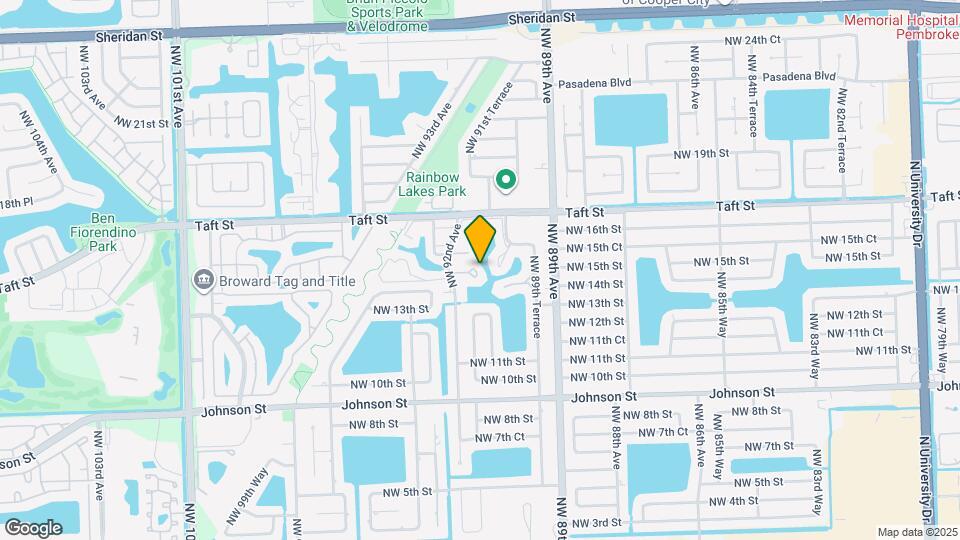 9113 Lime Tree Ln Map and Location Details