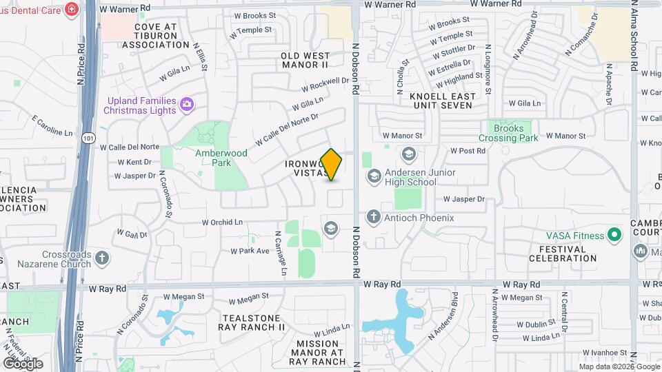 2070 W Corona Dr Map and Location Details