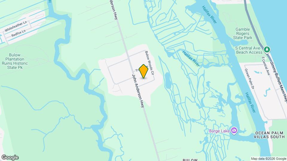 50 Bulow Woods Cir Map and Location Details