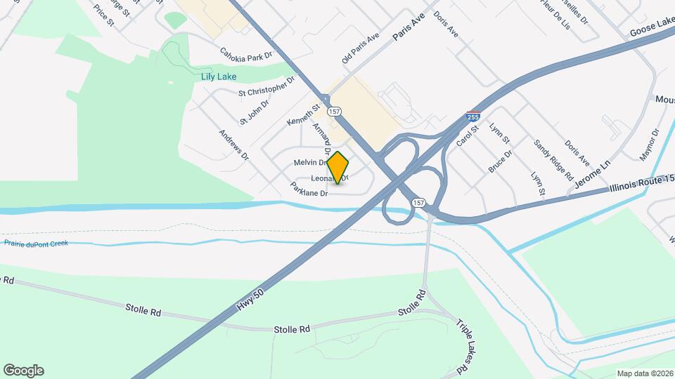 1735 Parklane Dr Map and Location Details