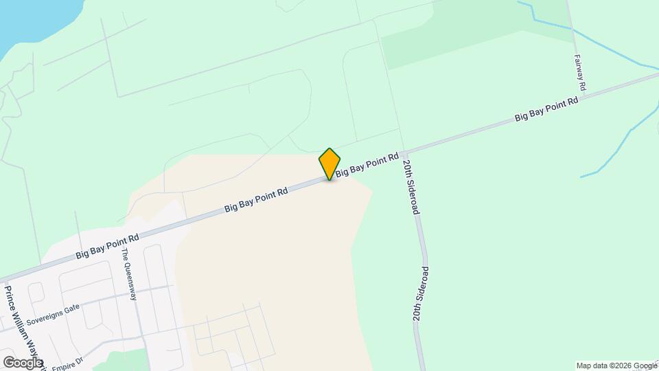 1075 Big Bay Point Rd Map and Location Details