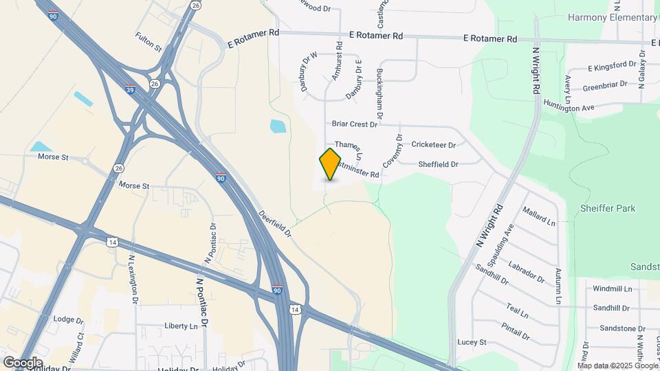 3402 Amhurst Rd Map and Location Details