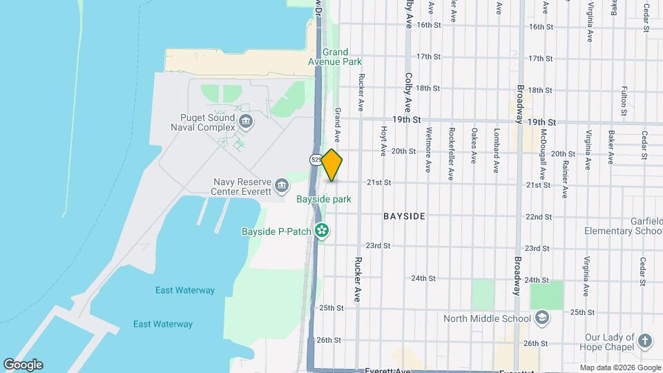 2102 Grand Ave Map and Location Details