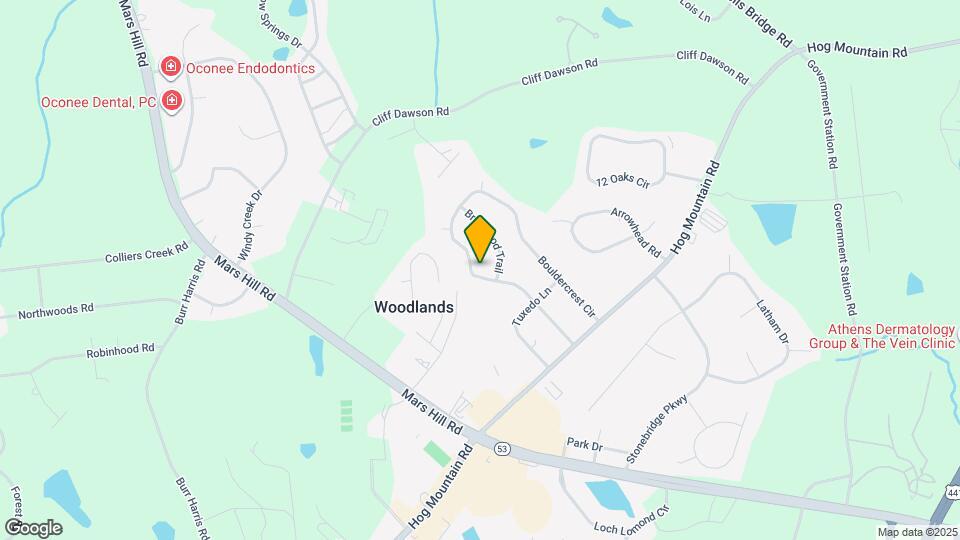 1160 Bouldercrest Cir Map and Location Details