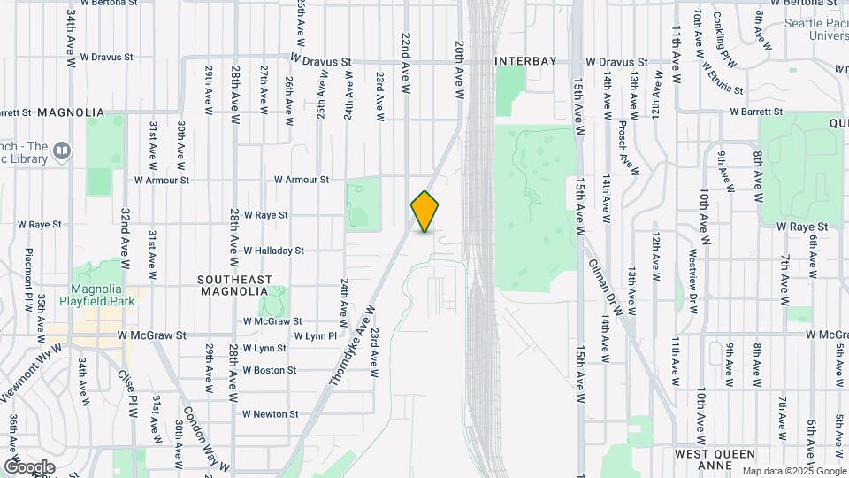 2109 W Raye St Map and Location Details