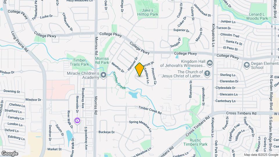1652 Prescott Cir Map and Location Details