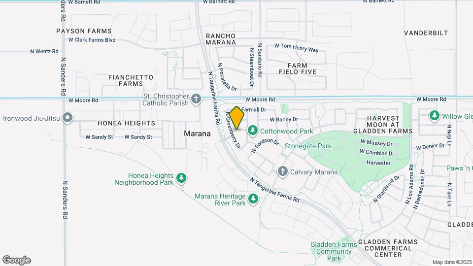 11879 W Byron Wolfe Dr Map and Location Details