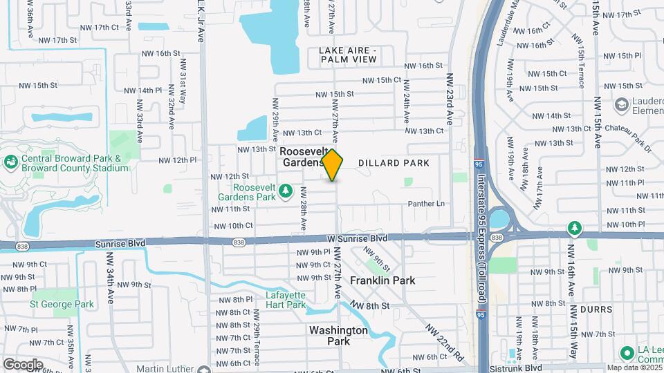 1123 NW 27th Ave Map and Location Details