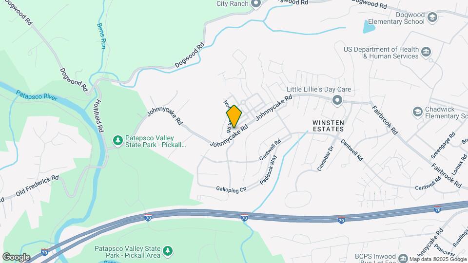 2003 Ivory Brook Rd Map and Location Details