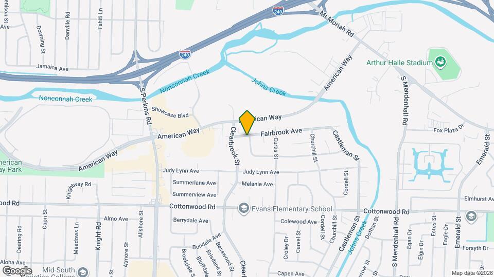 4931 Darlington Dr, Unit 1125 Map and Location Details