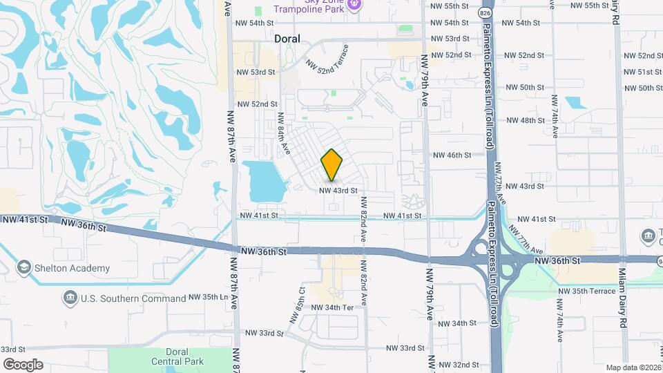 4426 NW 83rd Pkwy Map and Location Details