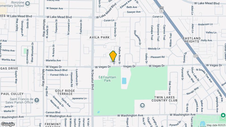 1605 Cordoba Ln Mapa y Detalles de la Ubicación