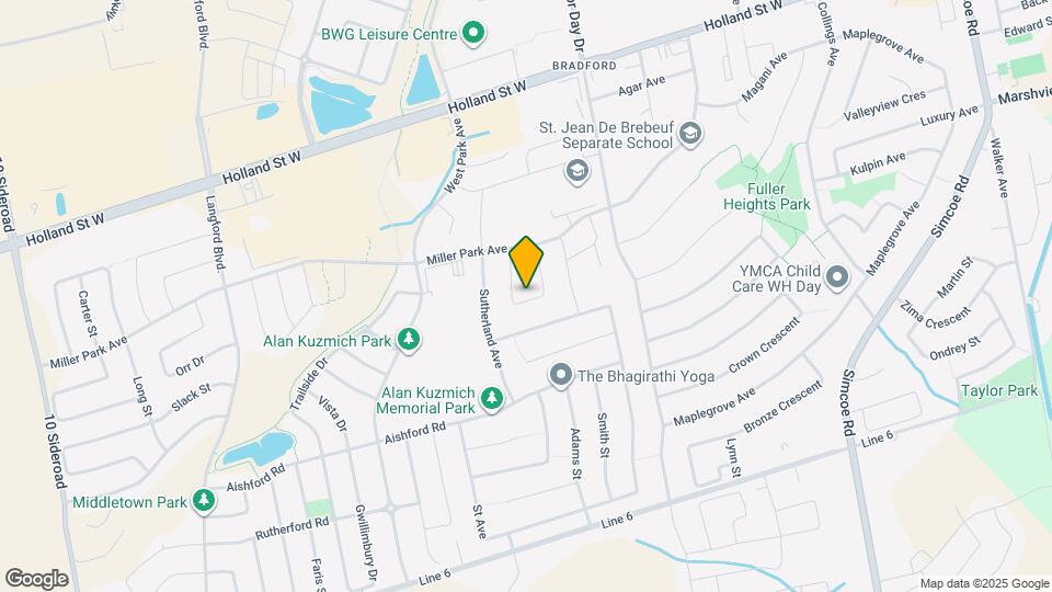 136 Milby Cres Map and Location Details