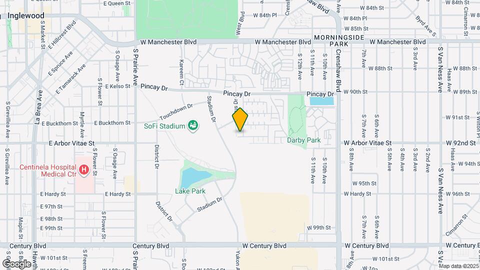 9175 S Cullen Wy Mapa y Detalles de la Ubicación