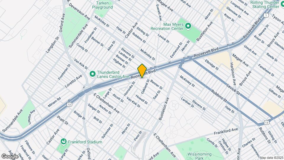 Oakland Terrace Apartments Mapa y Detalles de la Ubicación