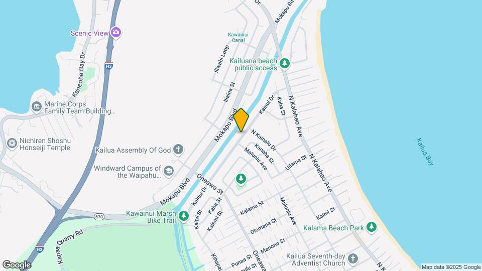 1123 Kainui Dr, Unit 1123 Kainui 1BR Apartment Map and Location Details