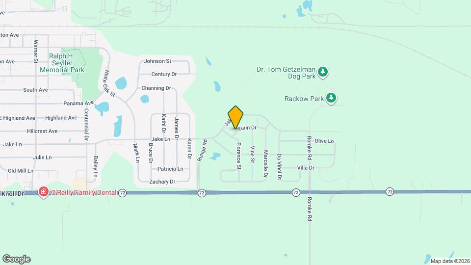 1014 Turin Dr Map and Location Details