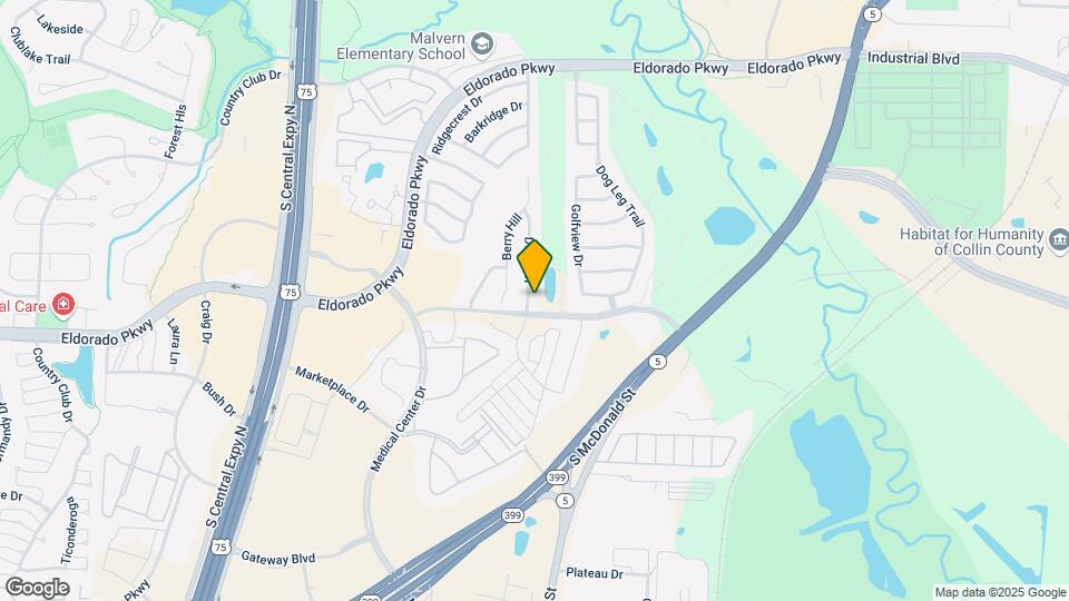 2929 Dover Dr Mapa y Detalles de la Ubicación