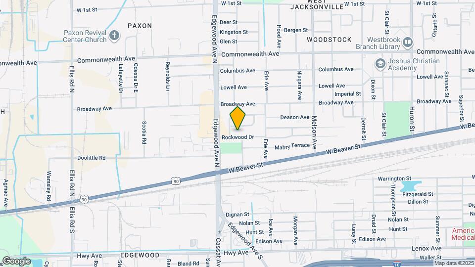 3511 Rockwood Dr Map and Location Details