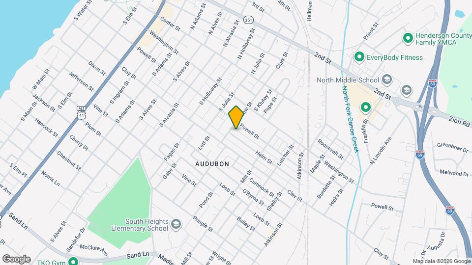 1107 Helm St Map and Location Details