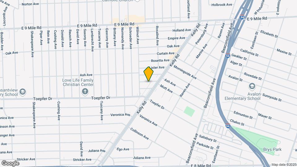 18070 Prosper Ave Mapa y Detalles de la Ubicación