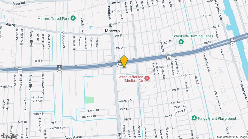 940 Avenue F Map and Location Details