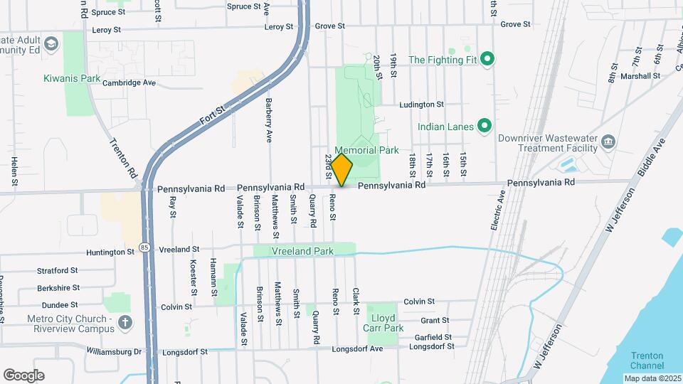 12523 Pennsylvania Rd Map and Location Details