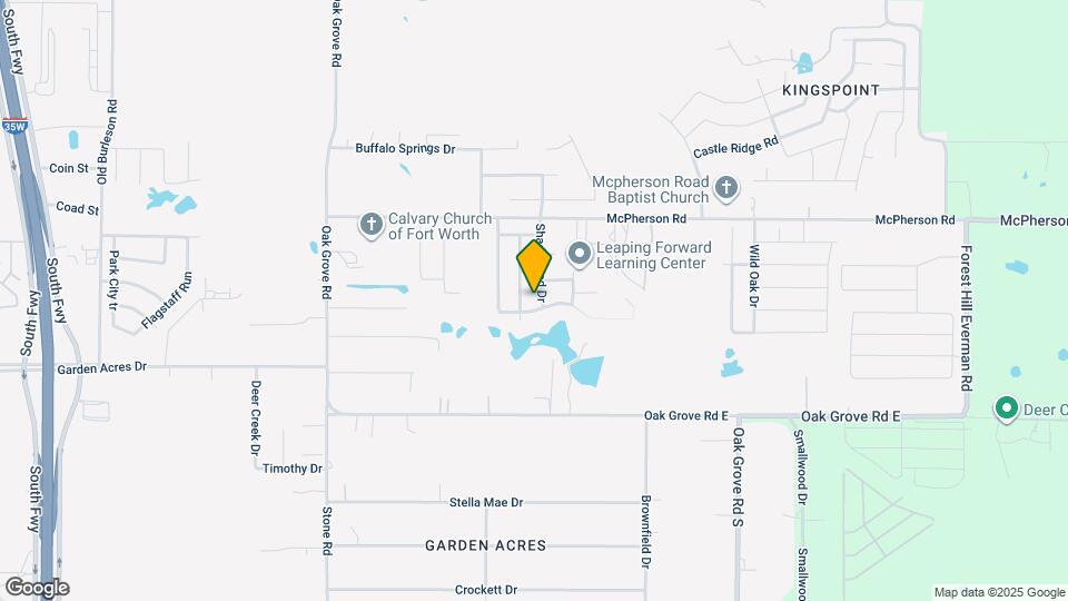 10644 Shadywood Dr Map and Location Details