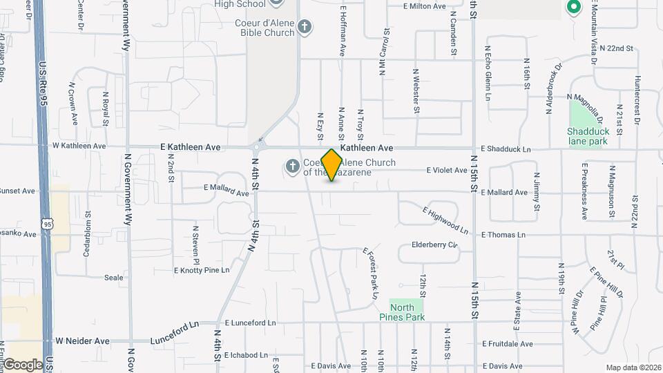 901-903 E Timber Ln Map and Location Details