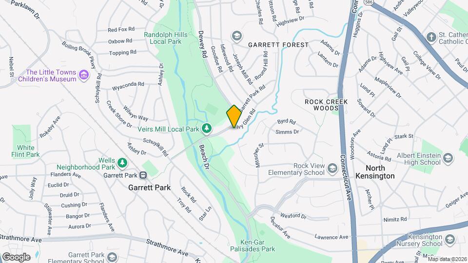 4400 Garrett Park Rd Map and Location Details