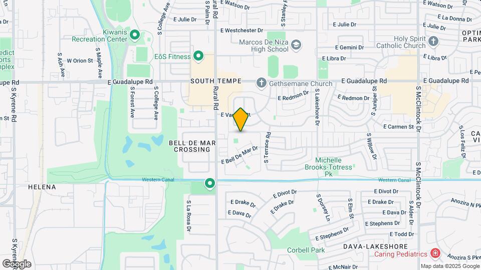 1001 E Lodge Dr Map and Location Details