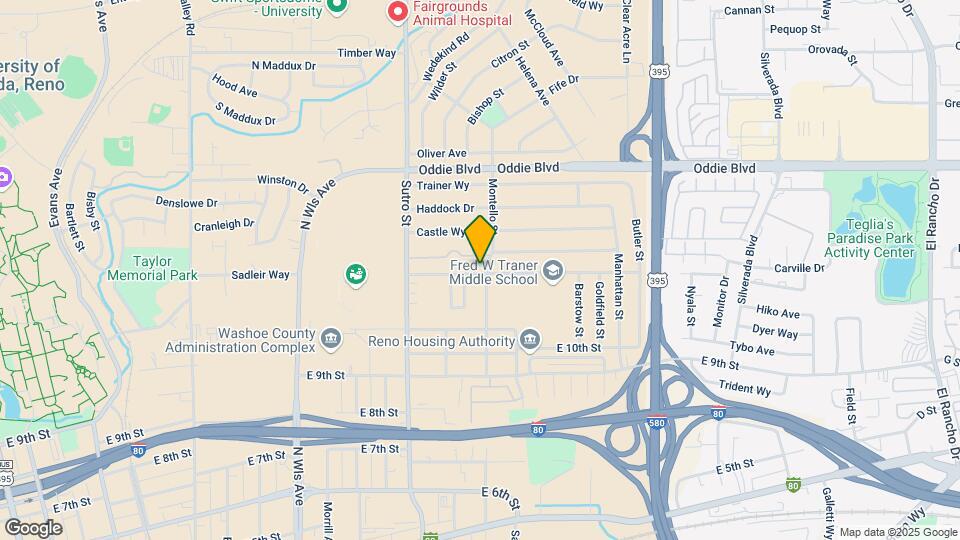 1395 Carville Dr Map and Location Details
