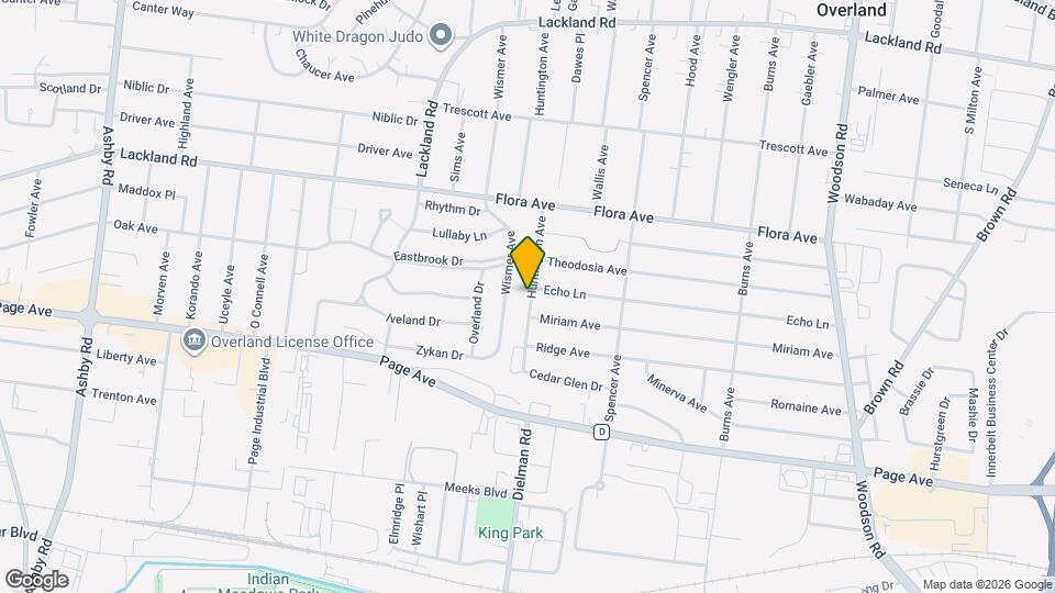 2007 Huntington Ave Map and Location Details