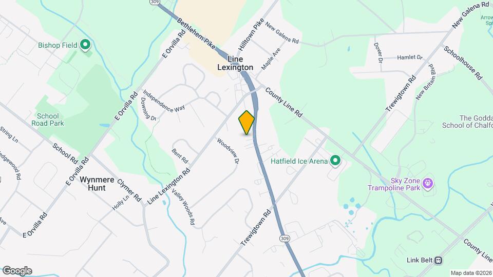 842 Bethlehem Pike Map and Location Details