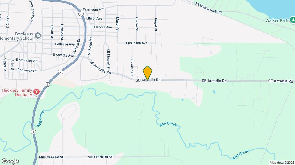 580 SE Arcadia Rd Map and Location Details