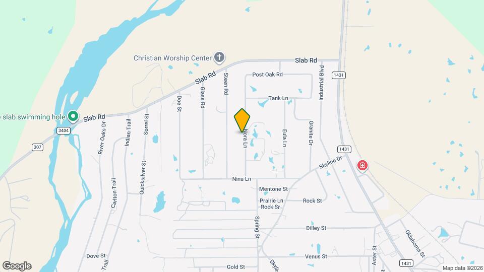 1222 Nora Ln Map and Location Details