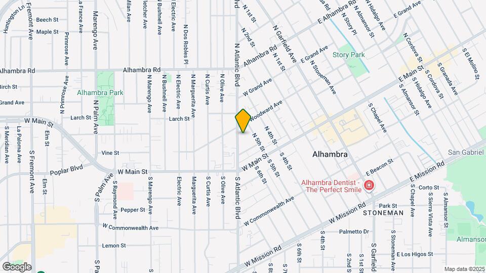132 N Atlantic Blvd Map and Location Details