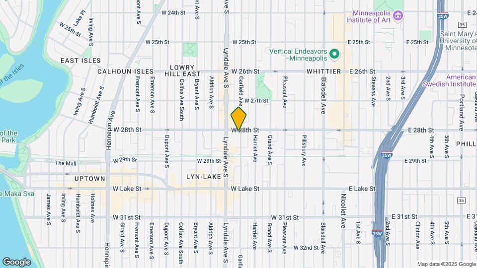 601 W 28th St Mapa y Detalles de la Ubicación