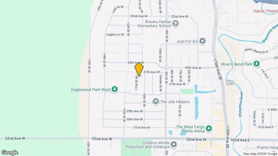 2723 11th St W Map and Location Details