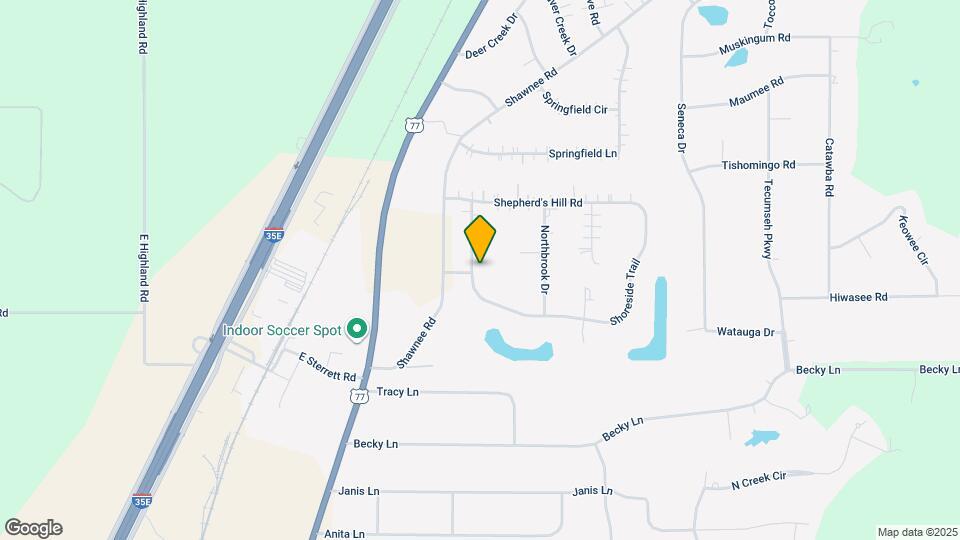 102 Willowbrook Dr Map and Location Details