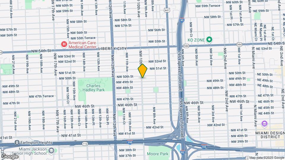 4901 NW 10th Ave Mapa y Detalles de la Ubicación