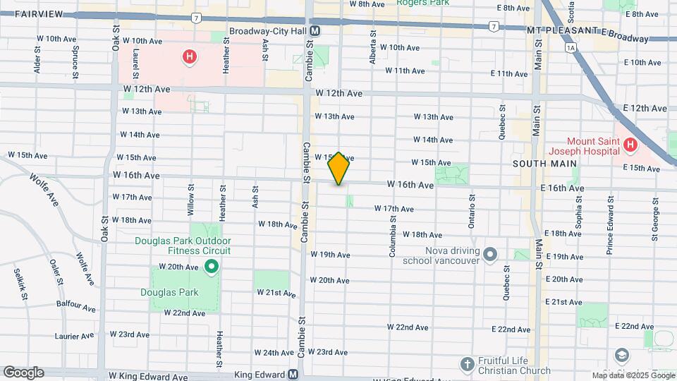 420 16th W Ave Map and Location Details