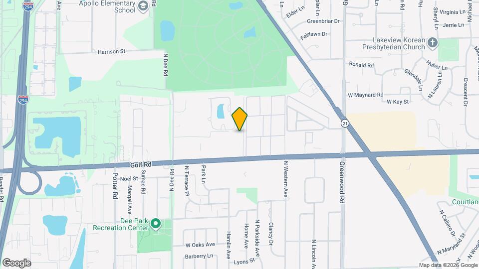 9624 Golf Ter Map and Location Details