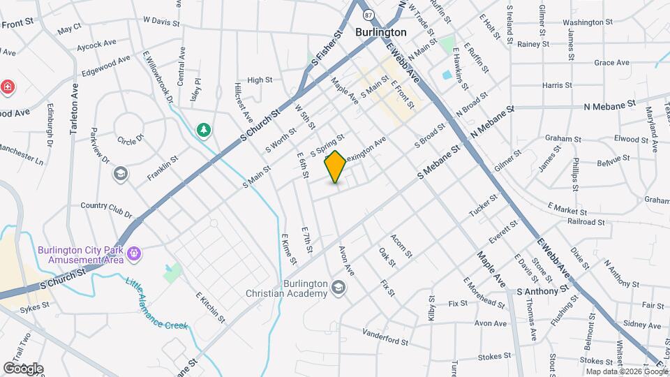 805 S Broad St Mapa y Detalles de la Ubicación