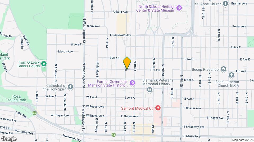 721 N 3rd St Mapa y Detalles de la Ubicación