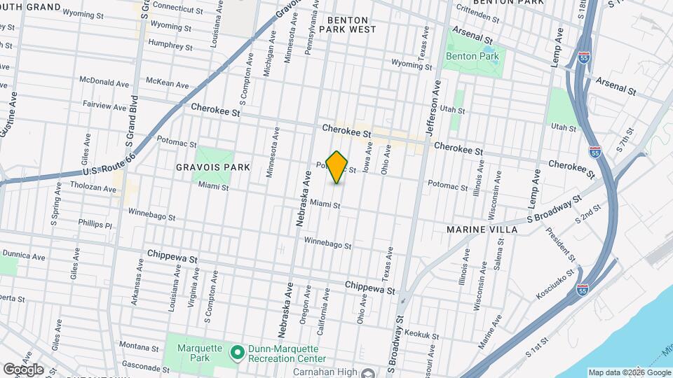 3531 California Ave Mapa y Detalles de la Ubicación