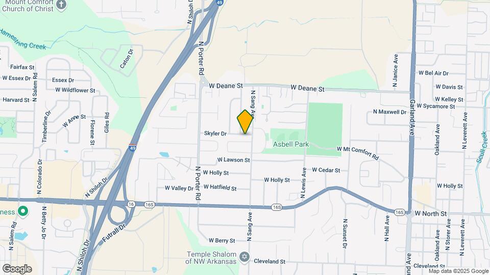 2149-2255 W Skyler Dr Map and Location Details