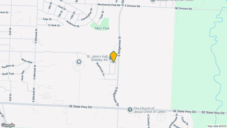 704 Brookside Dr Map and Location Details