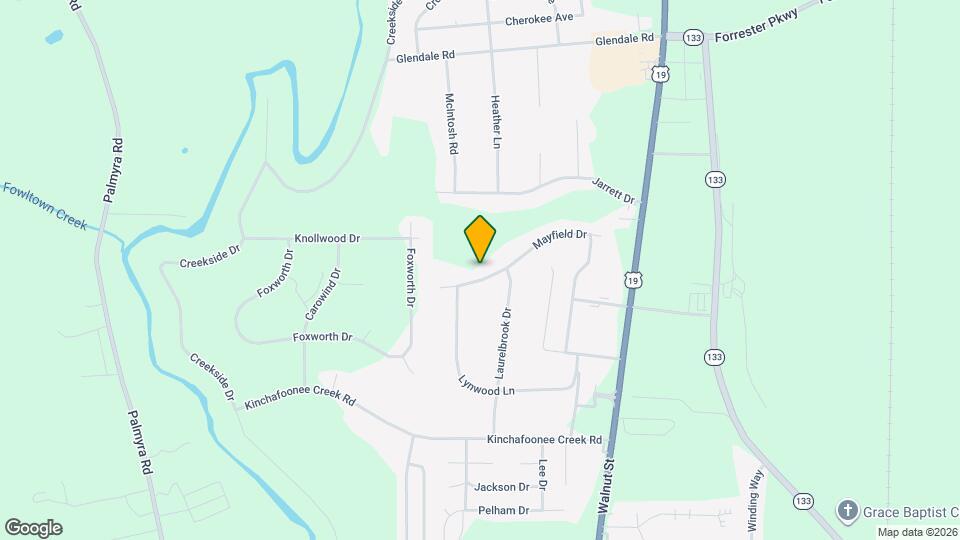 242 Mayfield Dr Map and Location Details